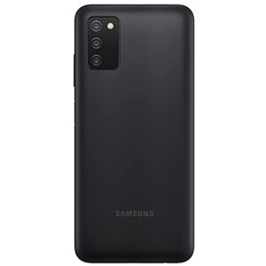 Samsung Galaxy A03S 4G LTE (NOT 5G) 6.5" HD+ Triple Camera 5000mAh Battery, Dual Sim GSM Unlocked Global 4G Volte (NOT VERIZON/Boost) International Model A037M/DS (Black, 64GB + 4GB)