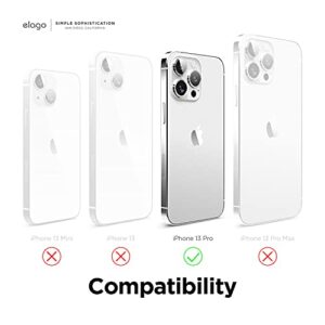 elago Compatible with iPhone 13 Pro Case, Liquid Silicone Case, Full Body Screen Camera Protective Cover, Shockproof, Slim Phone Case, Anti-Scratch Soft Microfiber Lining, 6.1 inch (Stone)