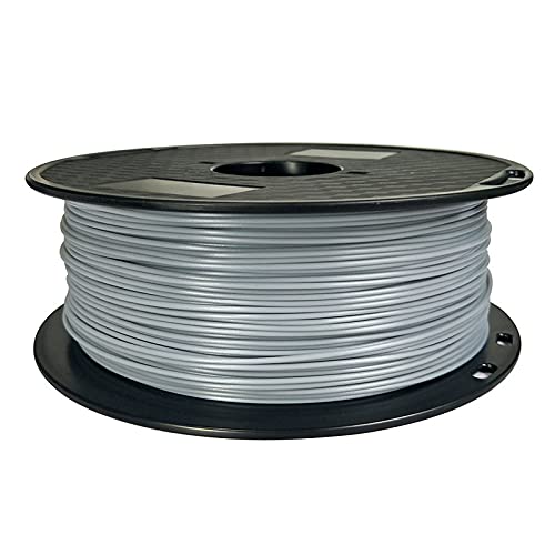 Gray PETG Filament 1.75 mm 1KG 3D Printer Filament 2.2LBS Spool 3D Printing Materials Fit Most FDM Printer Easy to Print CC3D PETG Pro Grey Color