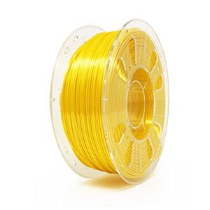 gizmo dorks silk pla 3d printer filament 3mm (2.85mm) 1kg, high gloss yellow gold