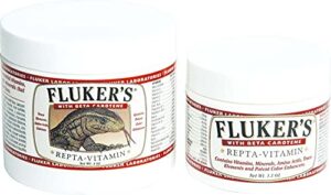fluker's repta-vitamin with beta carotene reptile supplement 2.5oz - includes attached dbdpet pro-tip guide