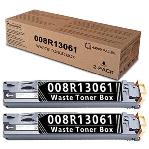 cartridge 008r13061 waste toner box replacement for altalink c8030 c8035 c8045 c8055 c8070 workcentre 7425 7428 7435 7525 7530 7535 7545 printer waste toner box (2-pack)