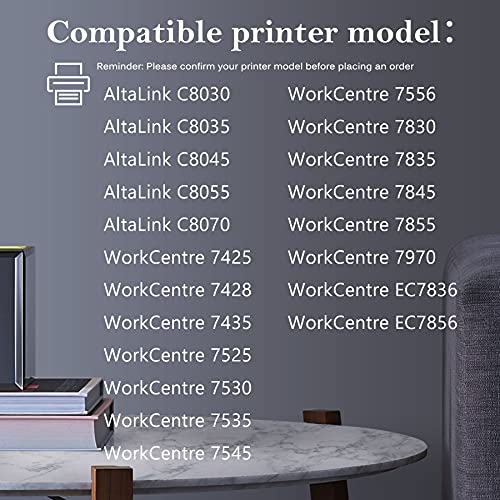 Cartridge 008R13061 Waste Toner Box Replacement for AltaLink C8030 C8035 C8045 C8055 C8070 WorkCentre 7425 7428 7435 7525 7530 7535 7545 Printer Waste Toner Box (2-Pack)