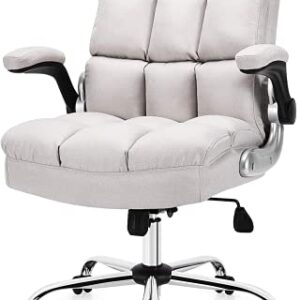 Giantex Home Office Chair, Beige