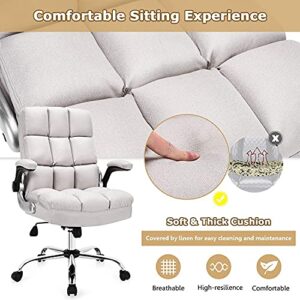 Giantex Home Office Chair, Beige