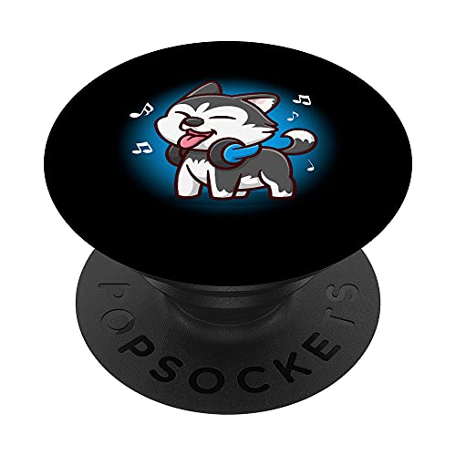 Siberian Husky PopSockets Swappable PopGrip