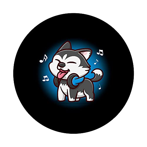 Siberian Husky PopSockets Swappable PopGrip