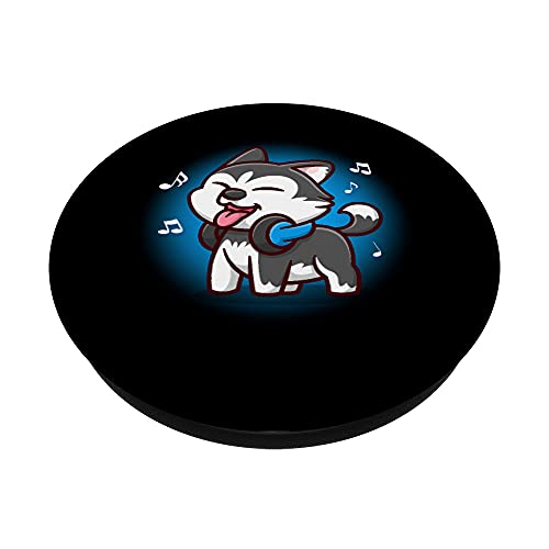 Siberian Husky PopSockets Swappable PopGrip