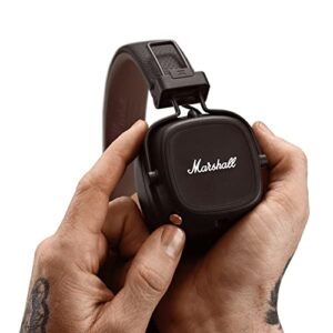 Marshall Major IV On-Ear Bluetooth Headphones, Brown