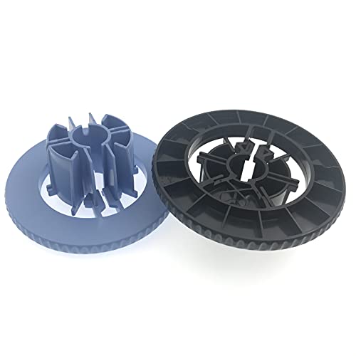 OKLILI 1SET X C7769-40169 C7769-40153 Spindle Hub Blue + Black Compatible with HP Designjet 500 500ps 510 800 800ps 820 1050c 1055 70 90 100 111 120 130