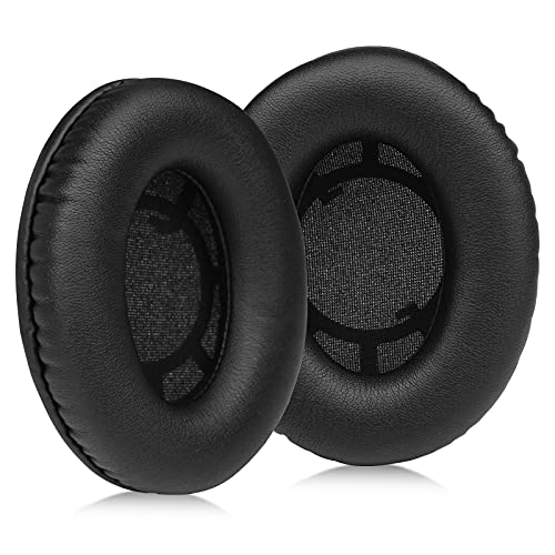 MOLGRIA HDR120 Ear Pads Cushion Replacement Earpads for Sennheiser RS120 RS100 RS110 RS115 RS117 RS119 Wireless Headphones (Leather Black)