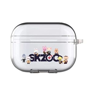 stray kids cartoon earphone case for airpods pro felix changbin bangchan airpods case cover
