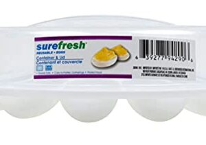 SureFresh Sure Fresh Deviled Egg Carriers with Lids, 10.375x3.5 in.