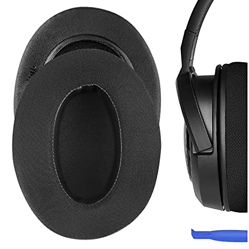 Geekria Sport Cooling Gel Replacement Ear Pads for Corsair HS35, HS40, HS45 Headphones Earpads, Headset Ear Cushion Repair Parts (Black)