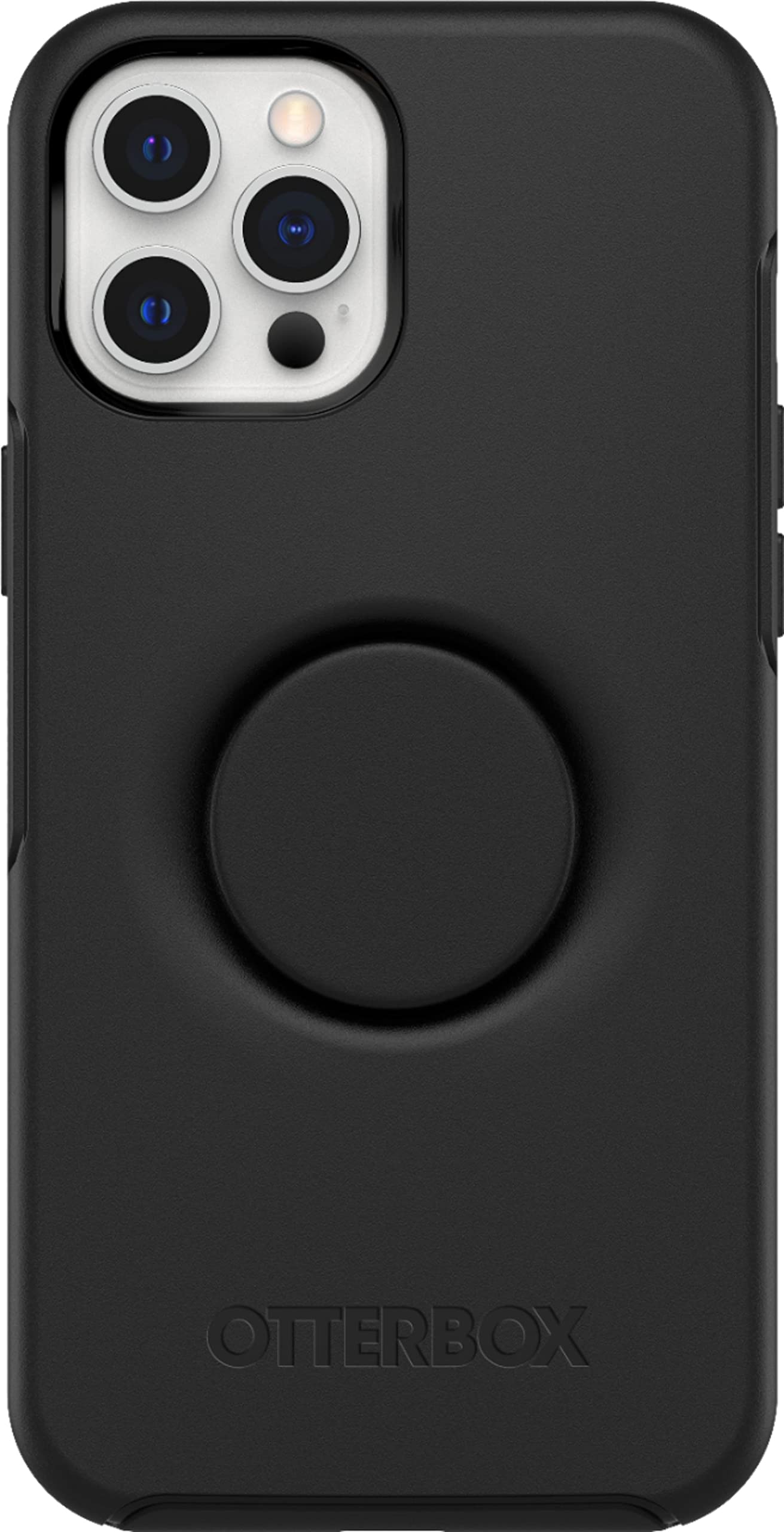 OtterBox + Pop Symmetry Series Case for iPhone 12 PRO MAX (NOT Mini/12/12 Pro) Non-Retail Packaging - Black