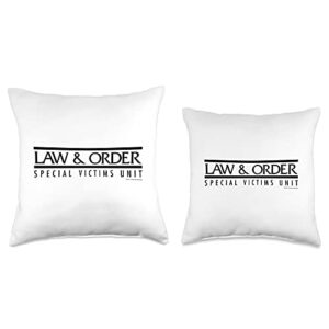 NBC Law & Order: SVU Logo Throw Pillow, 18x18, Multicolor