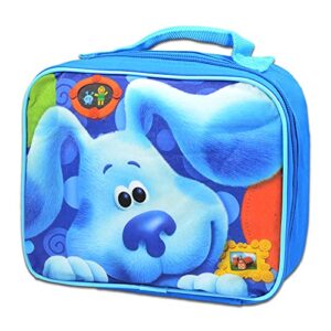 Nick Shop Blue's Clues Lunch Bag Water Bottle Set For Toddlers Kids - 4 Pc Bundle Bottle, Stickers And More (Blue's Clues School Supplies) Blue's Clues lunch boxes for kids