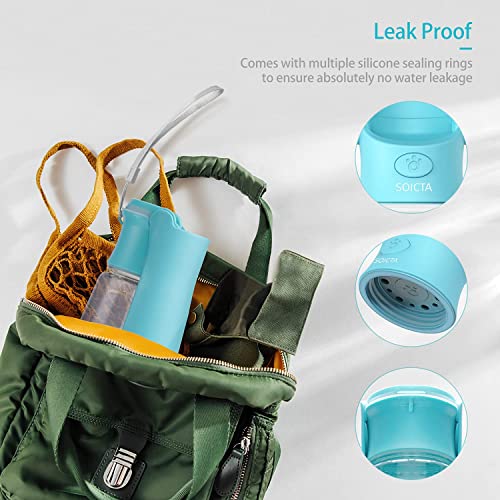 Portable Dog Water Bottle for Walking 19 OZ or 12 OZ Portable Pet Water Bottles for Puppy Small Medium Large Dogs Water Dispenser Dog Water Bowl Dog Accessories