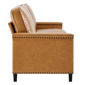 Modway Ashton Sofas, Tan