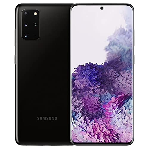 Samsung Galaxy S20+ Plus (128GB, 12GB) 6.7" 120Hz AMOLED, Snapdragon 865 Canada 5G Global 4G LTE (GSM + CDMA) Unlocked (AT&T, Verizon, T-Mobile, Metro) International Model SM-G986W (Cosmic Black)