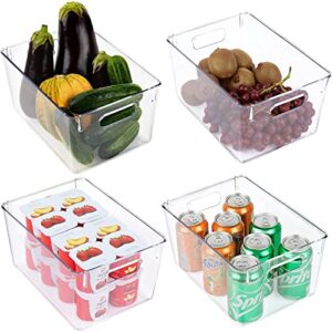 Homeries Pantry Organizer And Storage bins, Clear Cabinet Organizers And Storage for Kitchen, Pantry, Cabinets, Countertops, for Storing Packets, Spices, Sauce, Snacks, Cans, (Fruits Organizer)