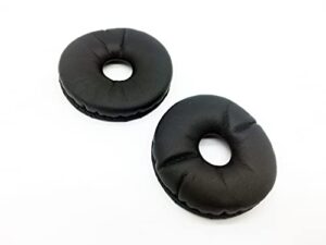 sc630 spare ear pads by avimabasics | premium replacement leatherette earpads covers compatible with sennheiser sc 630 | sc 632 | sc 635 | sc 660 ml | sc 665 usb (507257) business headsets (1 pair)