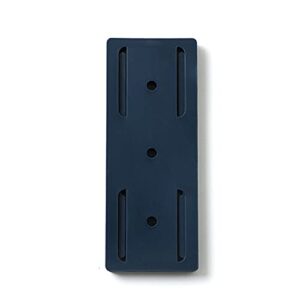haiserven 6pc seamless punch free plug sticker holder wall fixer power strip holders storage sockets wall holders shelf stand holder plug hook hook (color : blue)