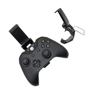 2Pc Universal Phone Mount Bracket Gamepad Controller Clip Stand Holder for One Game Handle (Black) Cell Phone Automobile Accessories