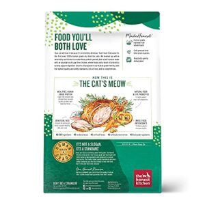 The Honest Kitchen Whole Food Clusters Grain Free Chicken Dry Cat Food, 4 lb Bag