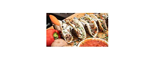 A2 Blackstone Stainless Steel Taco Rack Holder with Handles (2)