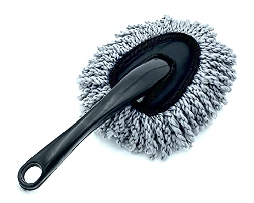 Microfiber Car Duster Brush - Cleaning Tool for Car Interior and Exterior, Soft Scratch Free Reusable Hand Duster Great for Cleaning Car Interior and Exterior,Washable Duster for Car and Home