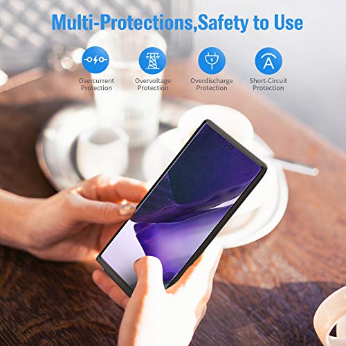 Battery Case for Samsung Galaxy Note 20 Ultra,[8500mAh] Protective Portable Charging Case Rechargeable Charger Case Extended Battery Pack for Samsung Galaxy Note 20 Ultra 5G (6.9 inch)