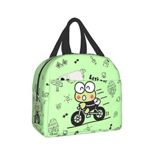 lunch bag portable insulated lunch box, waterproof tote bento bag for office hiking beach picnic fishing