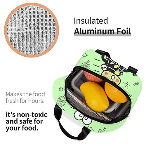 Lunch Bag Portable Insulated Lunch Box, Waterproof Tote Bento Bag For Office Hiking Beach Picnic Fishing