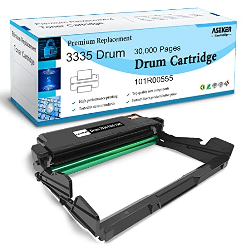 ASEKER Compatible Drum Cartridge for Xerox Phaser 3330 3330dni WorkCentre 3335 3335dni 3345 3345dni Printers Extra High Yield 30000 Pages 101R00555 Drum Unit