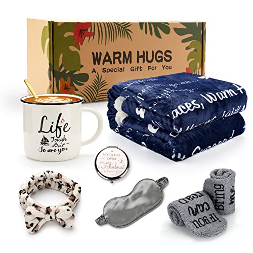 Bniutcer Get Well Soon Gifts for Women - Self Care Gifts Baskets, Care Package for Women Feel Better Soon Gifts, Thinking of You Gifts for Her Mom Sister Friend