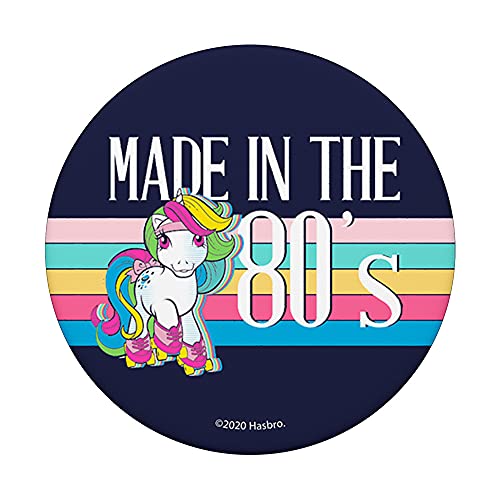 My Little Pony Made In The Eighties Rainbow Stripes PopSockets Swappable PopGrip