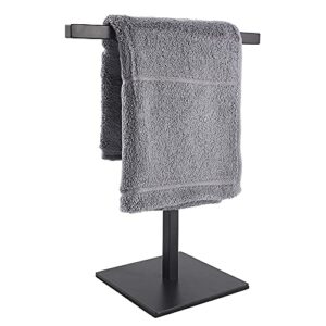 bathroom hand towel holder stand，t-shape hand towel holder stand sus304 stainless steel for bathroom，kitchen or vanity countertop