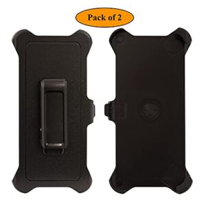 Caseium Holster Belt Clip Replacement [2 Pack] Compatible with OtterBox Defender Series Case for Apple iPhone 12 / iPhone 12 Pro (6.1") - 2PCS