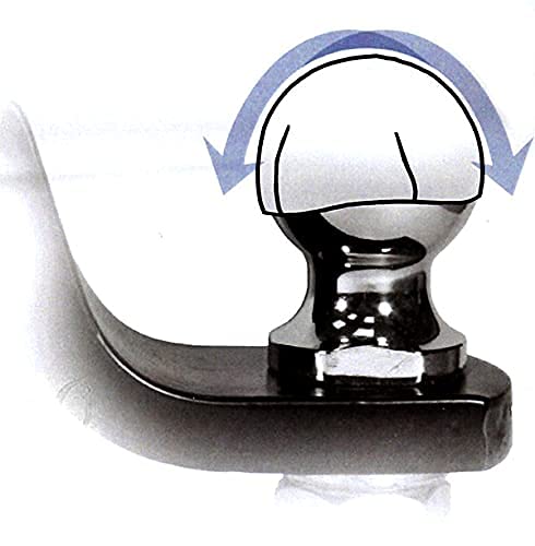 Ball Hitch Shield - Fits 2 516 or 2 12 Ball Replace The Grease with a 100 Industrial Grade Teflon Shield No More Mess, white