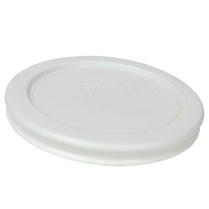 Pyrex (6 7202 Glass Bowls & (6) 7202-PC White Lids