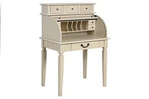 chelsea home brooke roll top desk with sand finish 828910-s