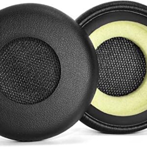 Replacement Earpads Ear Pads Cushion Cover Cup Ear Pads for Jabra Evolve 20 20se 30 30 II 40 65 65+ Headset ,Headset Replacement Parts (1 Pair)