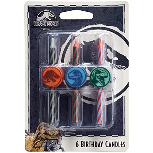 Decopac Jurassic World Icon Birthday Candles Cake Decoration