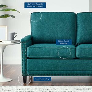 Modway Ashton Love Seats, Teal