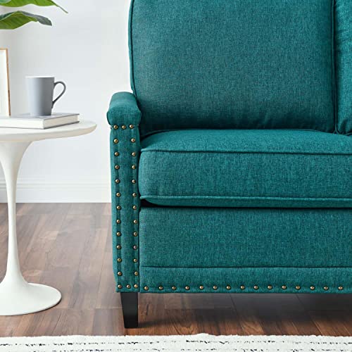 Modway Ashton Love Seats, Teal