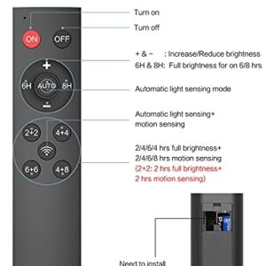 HYPERAZA Solar Street Light, 800W Solar Flood Light Outdoor Motion Sensor Dusk to Dawn Solar Light with Remote Control IP66 Waterproof for Parking Lot, Stadium, Garden (Bright White)