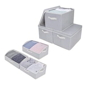 granny says bundle of 3-pack trapezoid storage bins & 3-pack rectangle storage bins