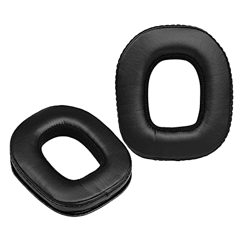 MOLGRIA A40 A50 Earpads, Replacement Ear Pads Cushion for Astro Gaming A40 Wired A50 Wireless Gaming Headset(Leather Black)