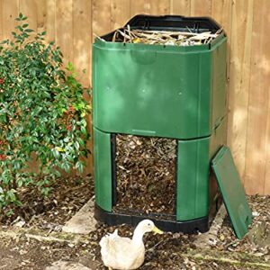 Exaco Aerobin 400 Insulated Compost bin, 113 Gallon, Green